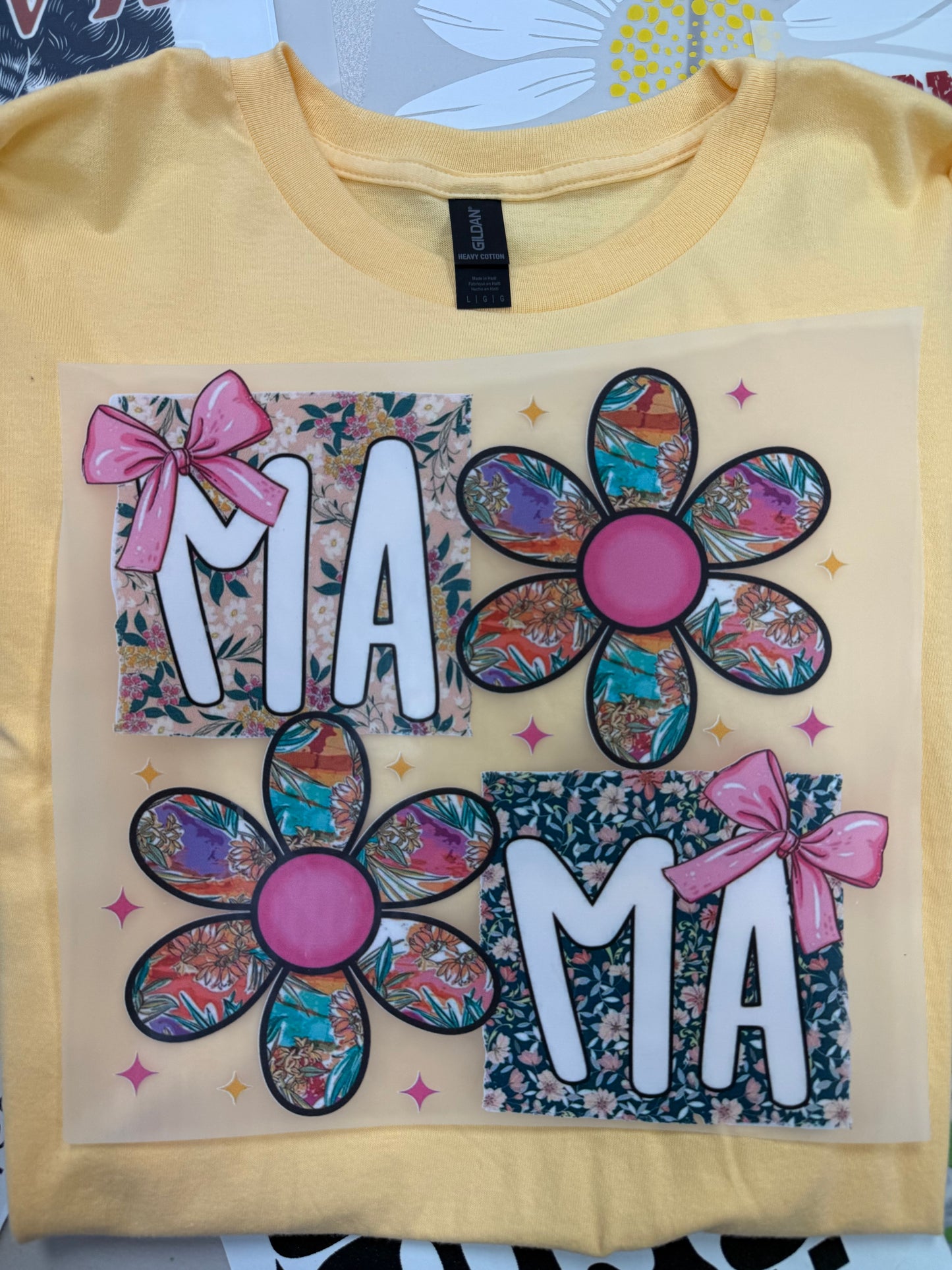 Mama Floral/ Bow