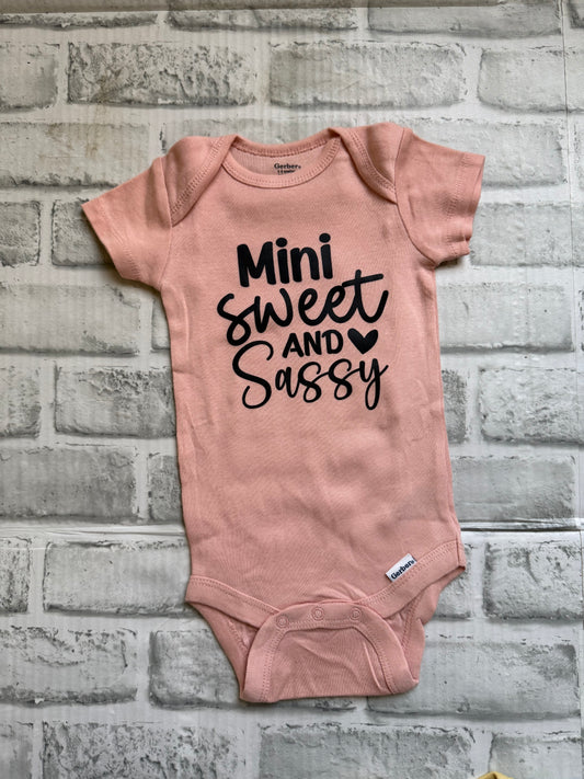 Mini Sweet and Sassy Onesie