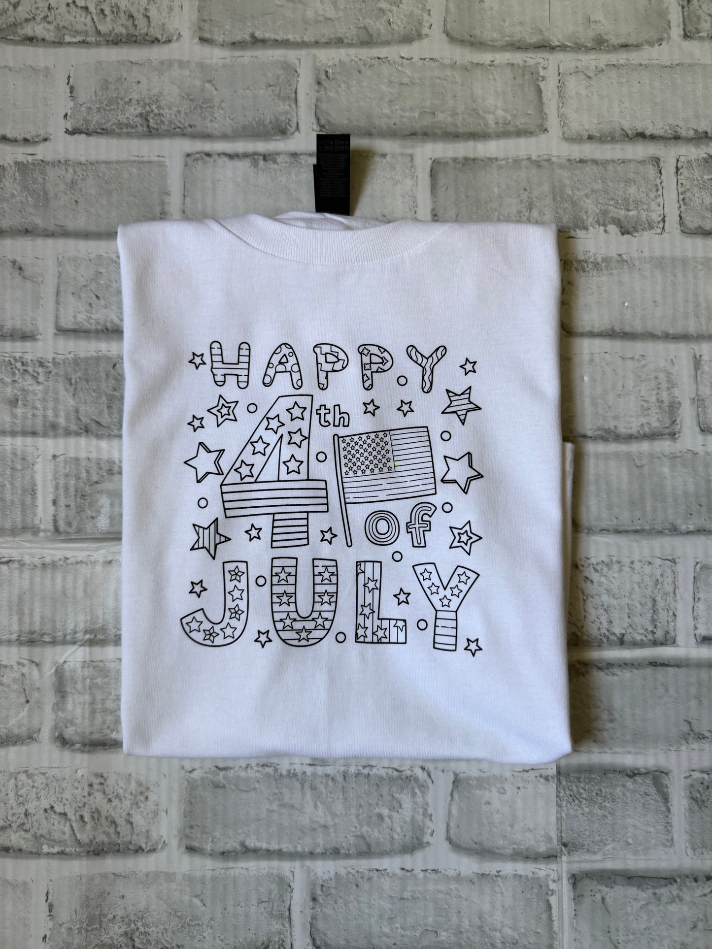Color your own- July 4th