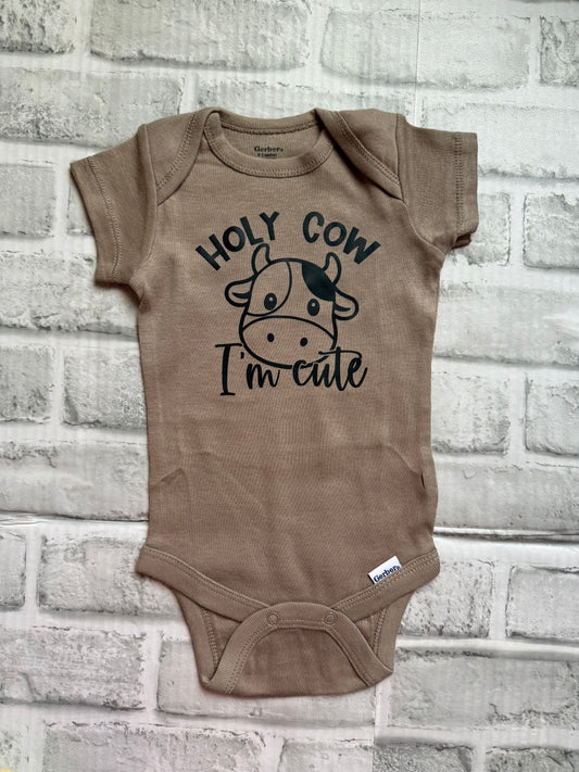 Holy Cow I’m Cute Onesie
