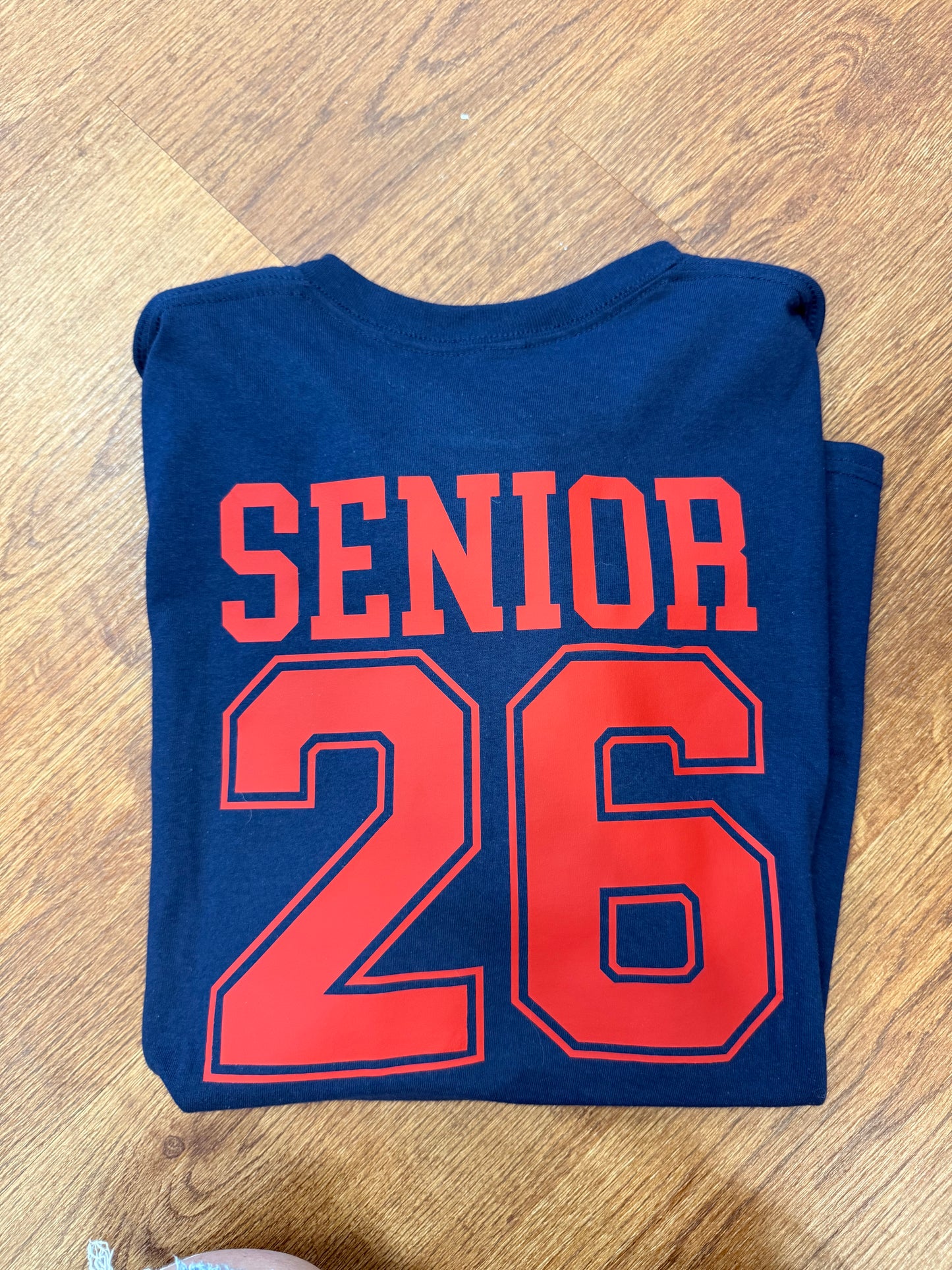 Navy Senior 2026 Tee
