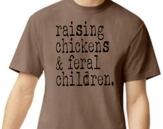 Raising Chickens & Feral Children